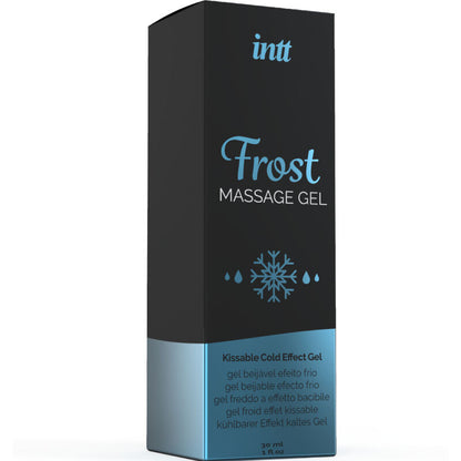 INTT MASSAGE &amp; ORAL SEX - GEL DE MASSAGE SAVEUR MENTHE À EFFET FROID INTENSE