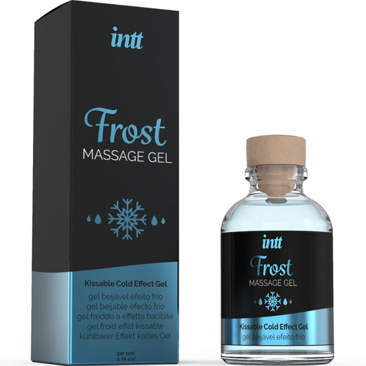 INTT MASSAGE &amp; ORAL SEX - GEL DE MASSAGE SAVEUR MENTHE À EFFET FROID INTENSE