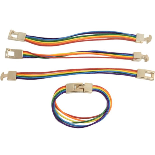PRIDE - BRACELET CORDE AVEC DRAPEAU LGBT