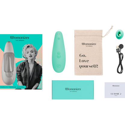 WOMANIZER - STIMULATEUR CLITORAL MARILYN MONROE CLASSIC 2 MENTHE