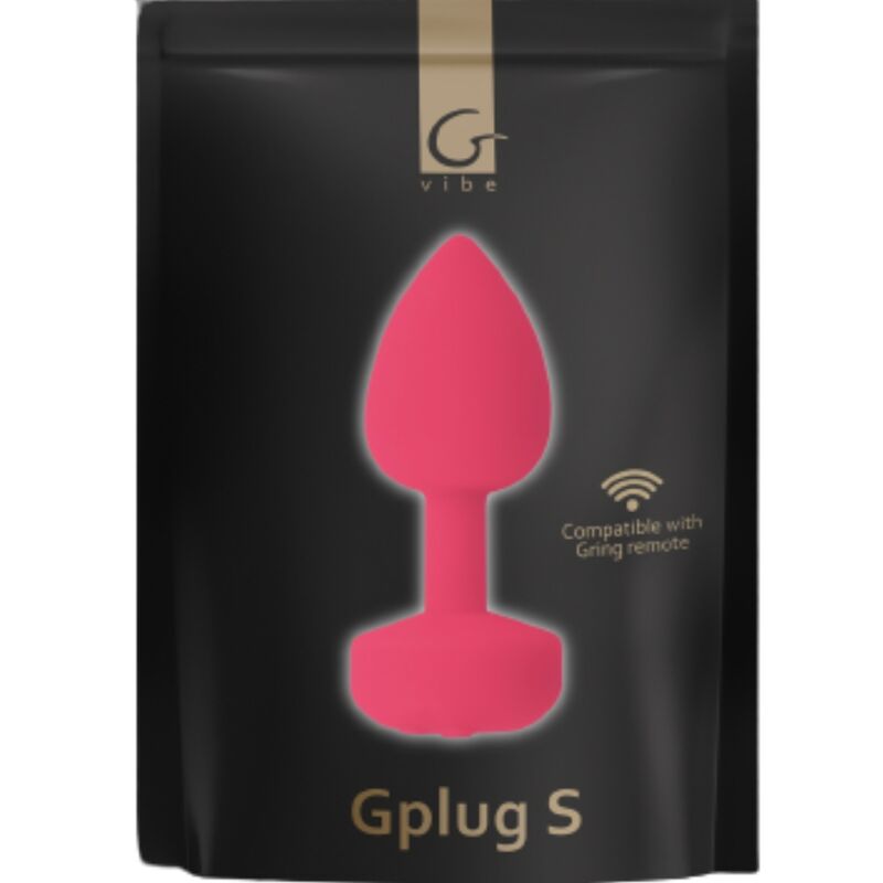 G-VIBE - VIBRATEUR ANAL RECHARGEABLE FUNTOYS GPLUG GRAND ROSE FLUO 3.9CM
