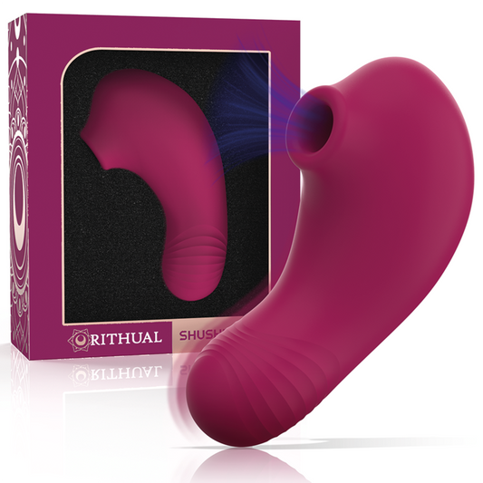 RITHUAL - STIMULATEUR DE CLITORIS DE POCHE SHUSHU PRO 2 MOTEURS PUISSANTS POUR ORCHIDÉES
