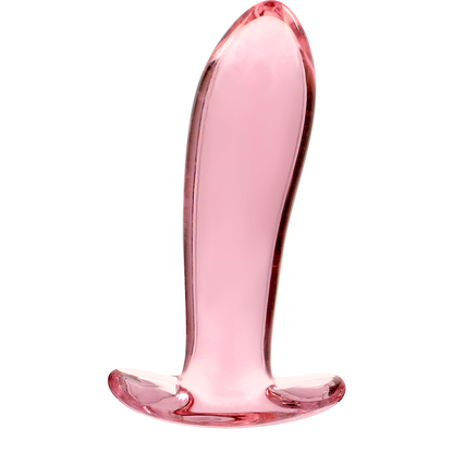 SÉRIE NEBULA PAR IBIZA - PLUG ANAL MODÈLE 5 VERRE BOROSILICATE TRANSPARENT 12,5 CM -OU- 3,5 CM