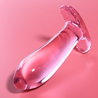 SÉRIE NEBULA PAR IBIZA - PLUG ANAL MODÈLE 5 VERRE BOROSILICATE TRANSPARENT 12,5 CM -OU- 3,5 CM
