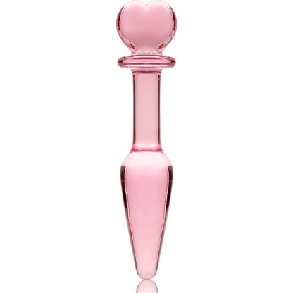 SÉRIE NEBULA PAR IBIZA - PLUG ANAL MODÈLE 7 VERRE BOROSILICATE TRANSPARENT 13,5 CM -O- 3 CM