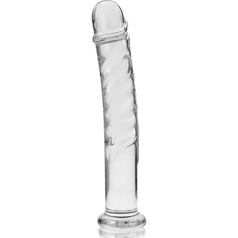 SÉRIE NEBULA PAR IBIZA - MODÈLE 16 GODE EN VERRE BOROSILICATE TRANSPARENT 18,5 CM -OU- 3 CM