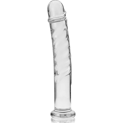 SÉRIE NEBULA PAR IBIZA - MODÈLE 16 GODE EN VERRE BOROSILICATE TRANSPARENT 18,5 CM -OU- 3 CM