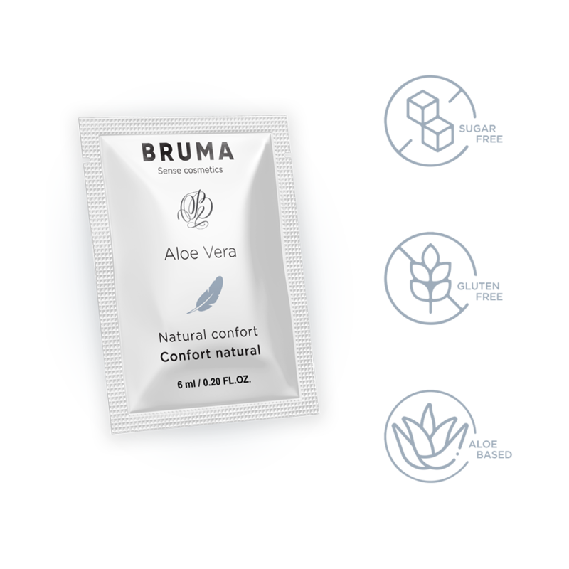 BRUMA - GEL DE GLISSEMENT CONFORT NATUREL ALOE VERA 6 ML