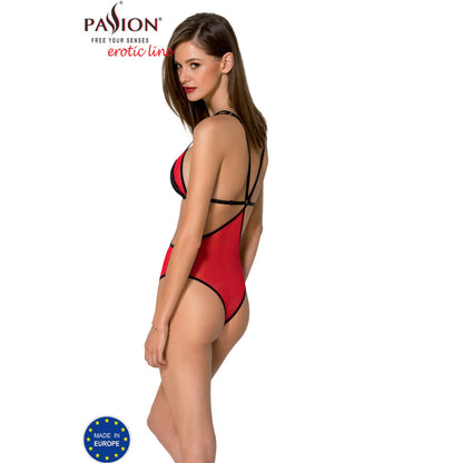 PASSION - CORPS PIVOINE LIGNE ÉROTIQUE ROUGE S/M