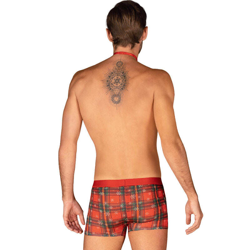 OBSESSIF - BOXERS MS MERRILO ET NOEUD PAPILLON XXL/XXXL