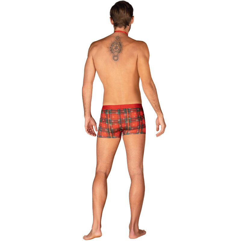 OBSESSIF - BOXERS MS MERRILO ET NOEUD PAPILLON XXL/XXXL