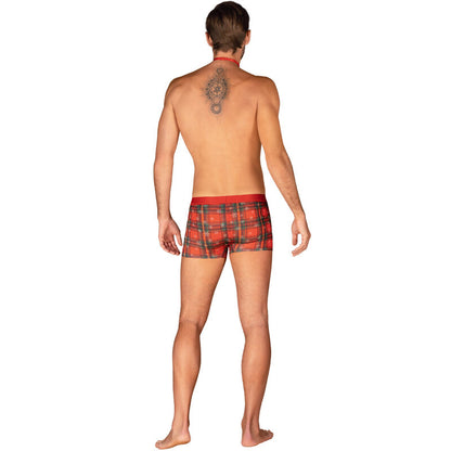 OBSESSIF - BOXERS MS MERRILO ET NOEUD PAPILLON XXL/XXXL
