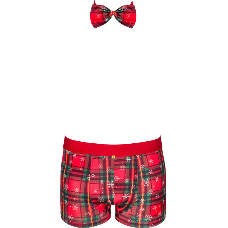 OBSESSIF - BOXERS MS MERRILO ET NOEUD PAPILLON XXL/XXXL