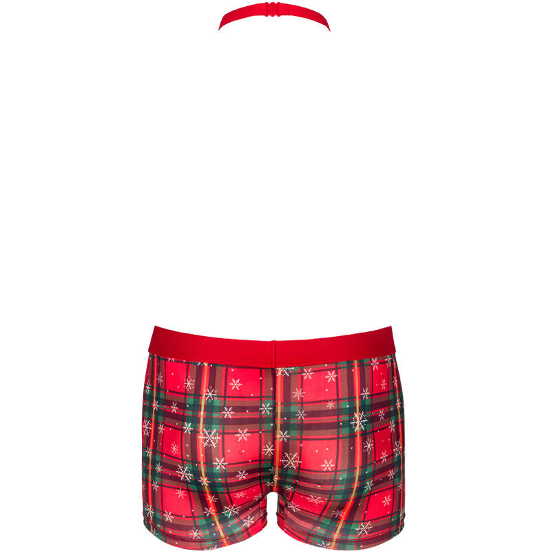 OBSESSIF - BOXERS MS MERRILO ET NOEUD PAPILLON XXL/XXXL