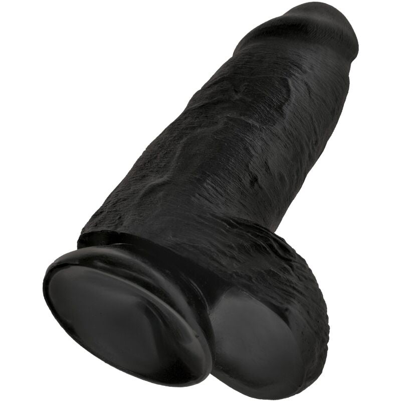 KING COCK - PÉNIS RÉALISTE 23 CM NOIR