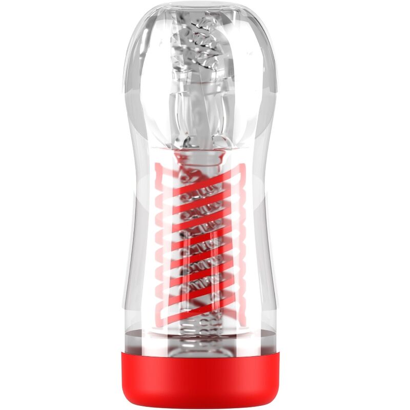 PDX ELITE - STROKER VIEWTUBE 2 COMPRESSION SPIRALE TRANSPARENTE