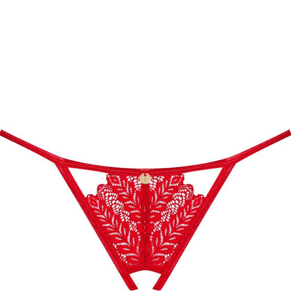 OBSESSIVE - PINCE INGRIDIA SANS ENTREJAMBE ROUGE M/L