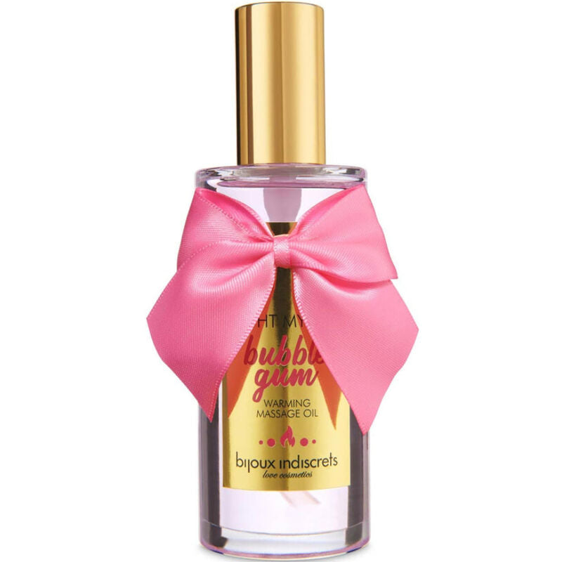 BIJOUX - KIT INDISCRETS BUBBLEGUM PLAY AVEC HUILE GEL ET GLOSS À LÈVRES