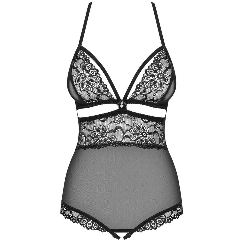 OBSESSIF - TED-1 TEDDY ABIERTO NEGRO S/M