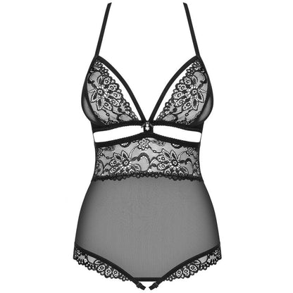 OBSESSIF - TED-1 TEDDY ABIERTO NEGRO S/M