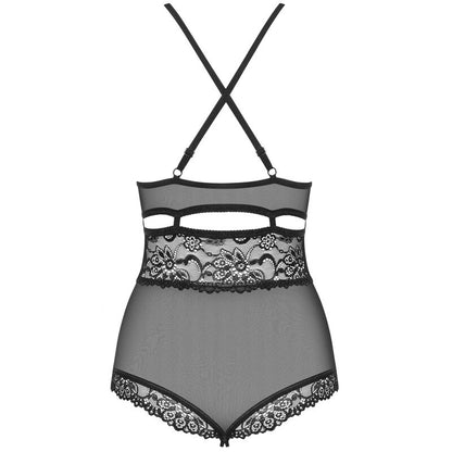 OBSESSIF - TED-1 TEDDY ABIERTO NEGRO S/M
