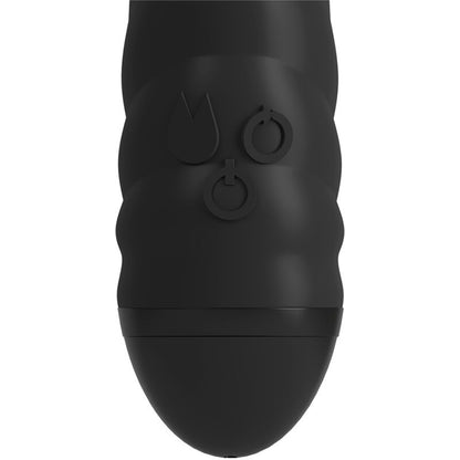 ADRIEN LASTIC - VIBRATORE TWISTER E MASSAGGIATORE ROTATORE CONIGLIO NERO