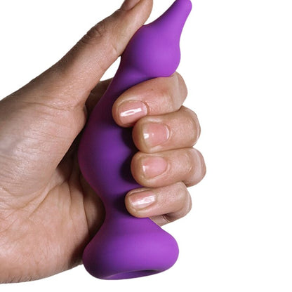 ADRIEN LASTIC - PLUG ANAL EN SILICONE VIOLET AMUSE TAILLE M