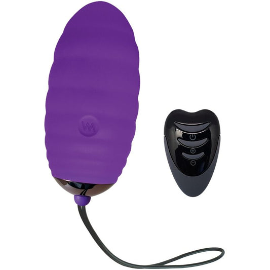 ADRIEN LASTIC - OCEAN BREEZE 2.0 ŒUF VIBRANT RECHARGEABLE TÉLÉCOMMANDE VIOLET