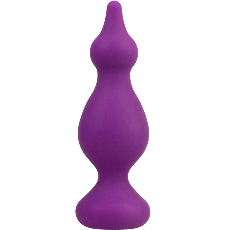 ADRIEN LASTIC - PLUG ANAL EN SILICONE VIOLET AMUSE TAILLE M