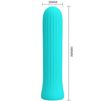 PRETTY LOVE - STIMULATEUR VIBRATEUR BLANCHE BLEU