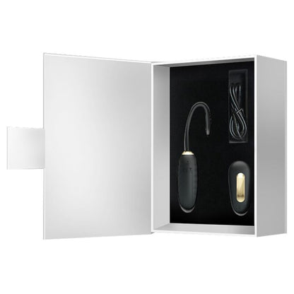 PRETTY LOVE - ŒUF VIBRANT RECHARGEABLE NOIR TÉLÉCOMMANDE DOREEN LUXURY