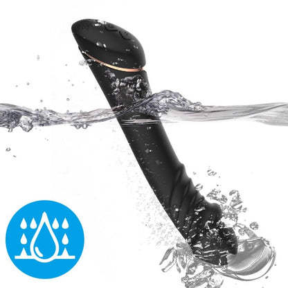 ARMONY - VIBRATEUR GODE EN SILICONE NOIR