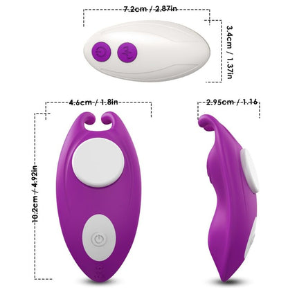ARMONY - CULOTTE PORTABLE HONEYBEE VIBRATEUR TÉLÉCOMMANDE G-SPOT VIOLET