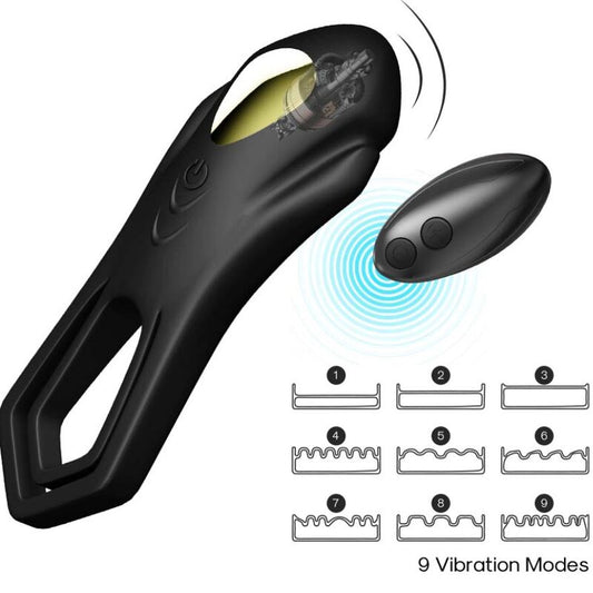 ARMONY - VIBRATEUR TÉLÉCOMMANDE ROADSTER DOUBLE ANNEAU NOIR