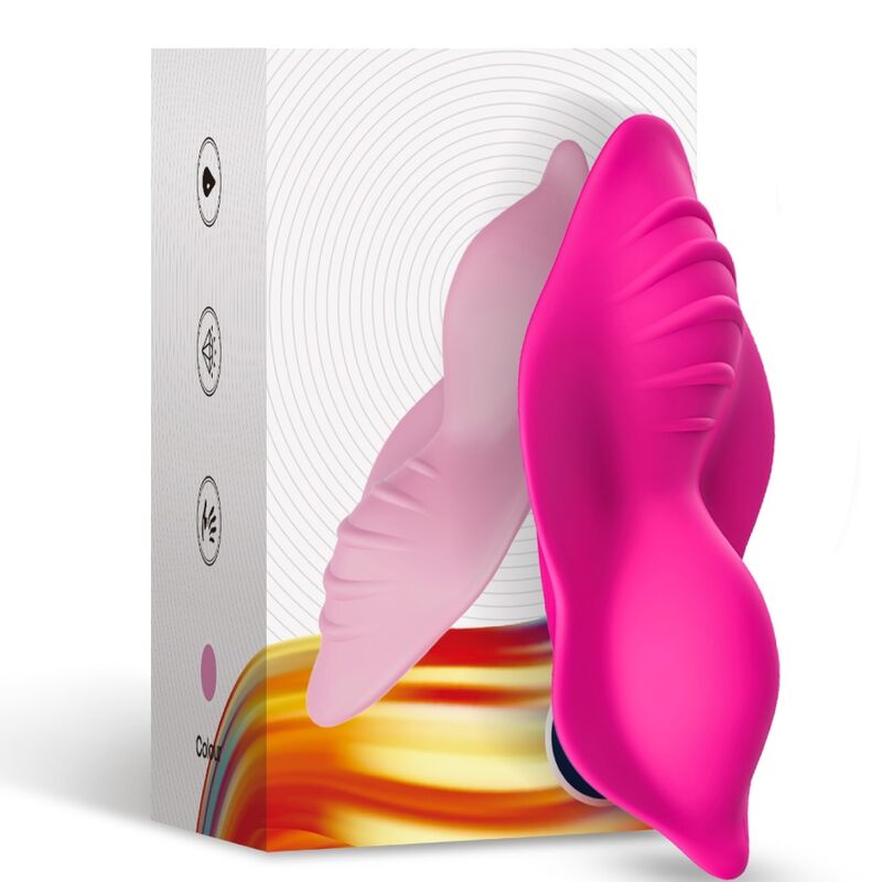 ARMONY - VIBRATEUR PORTABLE WHISPER SLIP AVEC TÉLÉCOMMANDE FUCHSIA