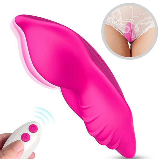 ARMONY - VIBRATEUR PORTABLE WHISPER SLIP AVEC TÉLÉCOMMANDE FUCHSIA