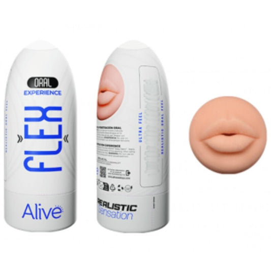 ALIVE - MASTURBATEUR MÂLE ORAL FLEX TAILLE M