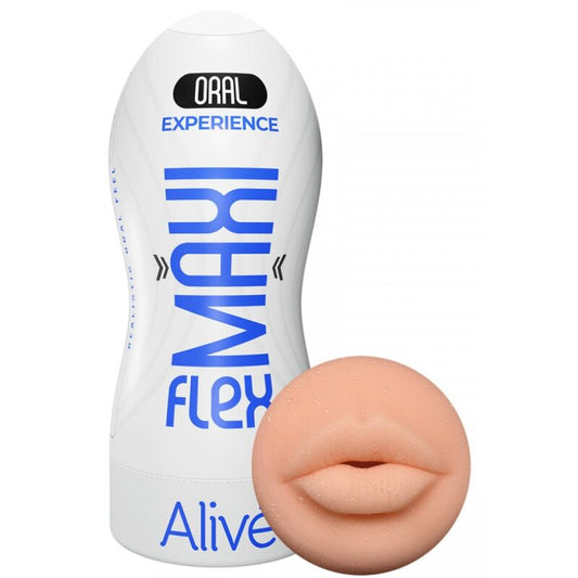 ALIVE - MASTURBATEUR MÂLE MAXI FLEX ORAL TAILLE L