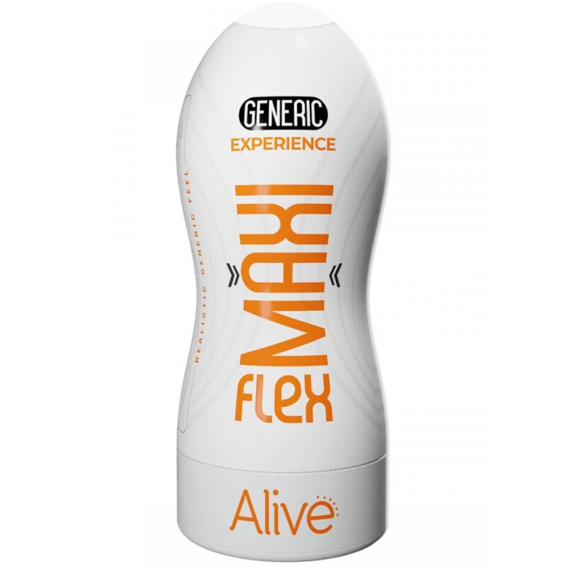 ALIVE - MASTURBADEUR MÂLE MAXI FLEX GÉNÉRIQUE TAILLE L