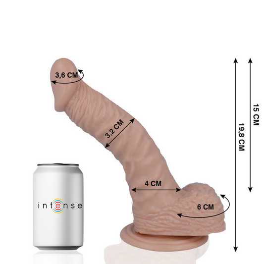 MR INTENSE - 18 PÉNIS RÉALISTE 19,8 CM -OU- 3,2 CM