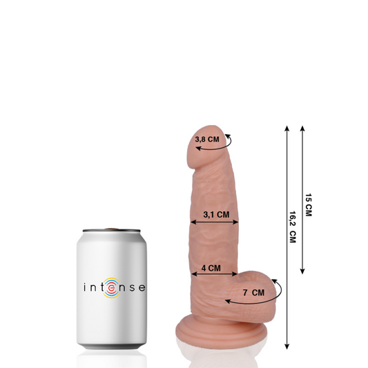 MR INTENSE - 4 PÉNIS RÉALISTES 16,2 CM -OU- 3,1 CM