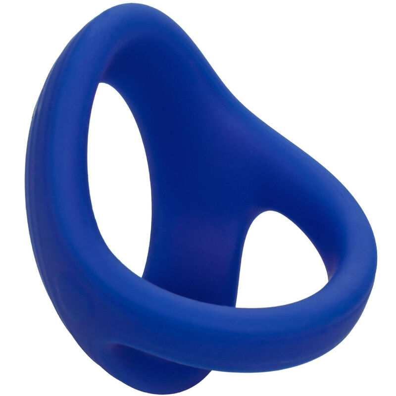 CALEXOTICS - BAGUE ADMIRAL DOUBLE SPHÈRE BLEUE