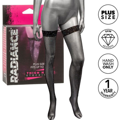 CALEXOTICS - CHAUSSETTES HAUTES RADIANCE RINO GRANDE TAILLE