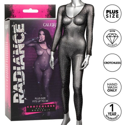 CALEXOTICS - CORPS MONOBLOC RADIANCE SANS SUPPORT RHIN GRANDE TAILLE
