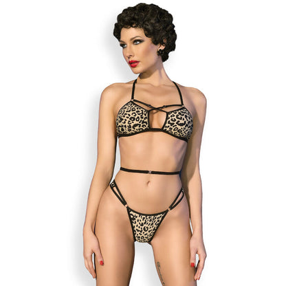 CHILIROSE - CR 4497 ​​​​BIKINI LÉOPARD S/M