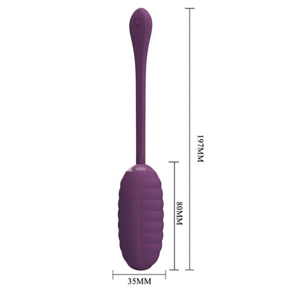 PRETTY LOVE - CASPER À OEUF VIBRANT RECHARGEABLE VIOLET
