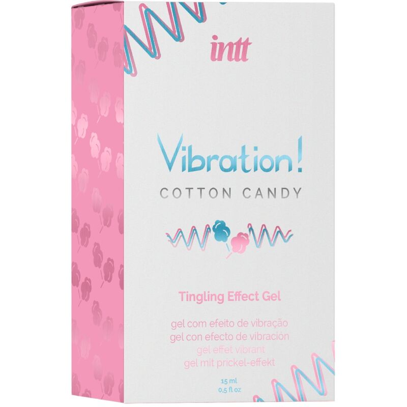 INTT - VIBRATEUR GEL LIQUIDE PUISSANT STIMULATEUR INTIME POUR SUCRE DE COTON 15 ML