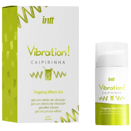 INTT - PUISSANT LIQUIDE VIBRATEUR GEL CAIPIRINHA STIMULANT INTIME 15 ML