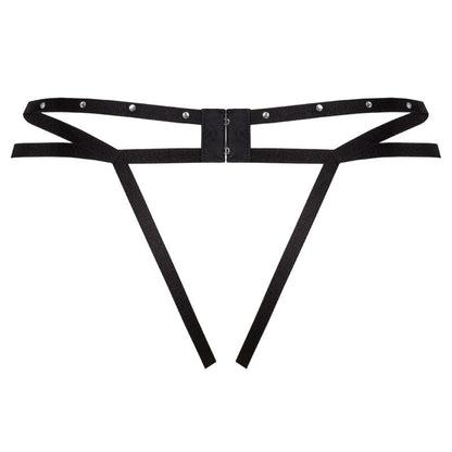 LIVCO CORSETTI FASHION - STRING NOMADE SANS ENTREJAMBE NOIR