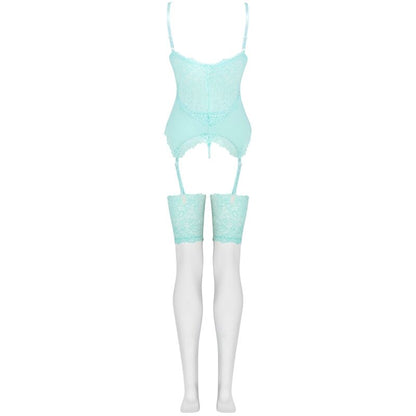 LIVCO CORSETTI FASHION - PERSINNE MIT EMPORIO ENSEMBLE CORSET + SLIPS + CHAUSSETTES